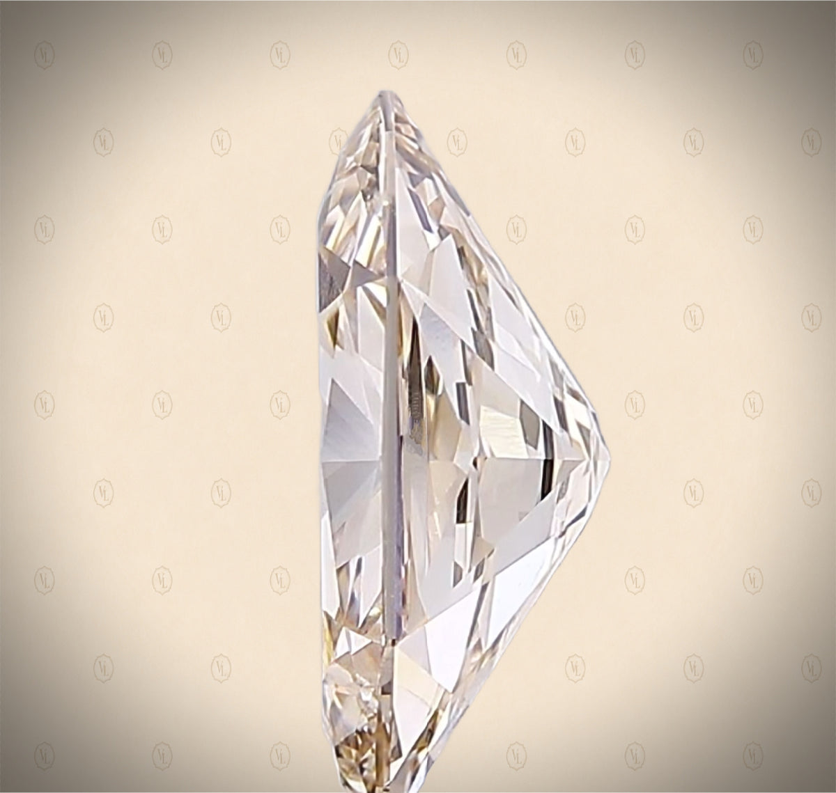 3.02 Carat Hexagon Modified Brilliant Cut / Dutch Marquis Lab-Grown Diamond
