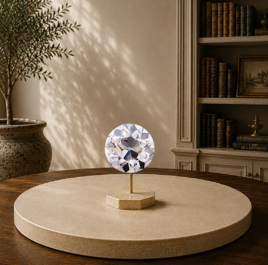 3.05 Carat Old European Lab-Grown Diamond