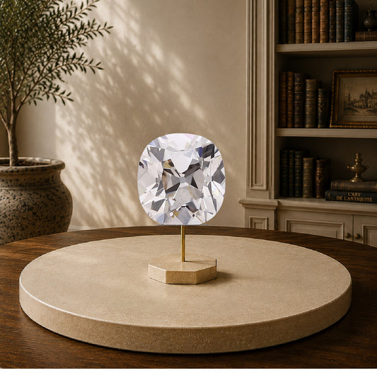 3.05 Carat Old Mine Cushion Lab-Grown Diamond