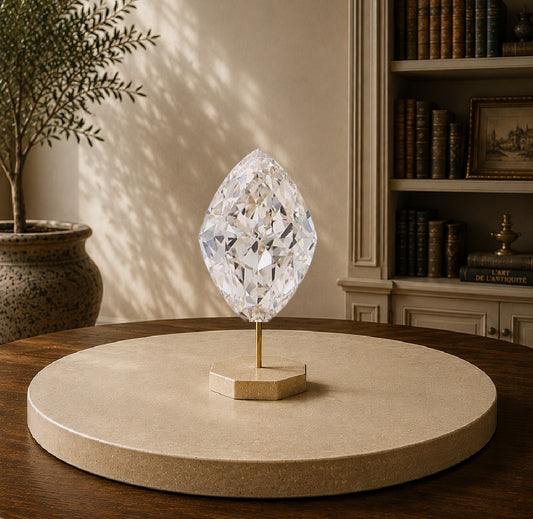 3.12 Carat Rhombus-Lozenge  Lab-Grown Diamond