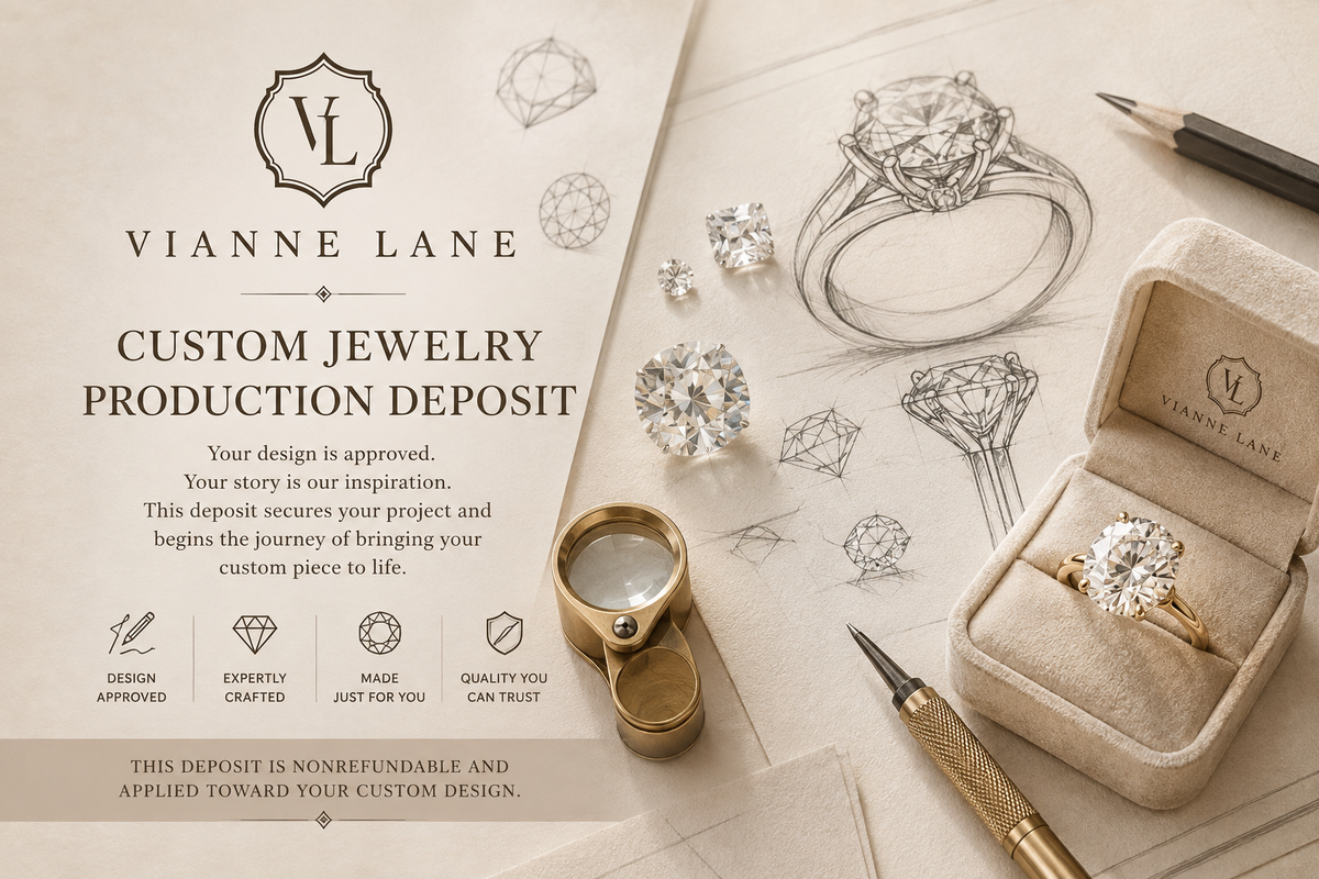Custom Jewelry Production Deposit