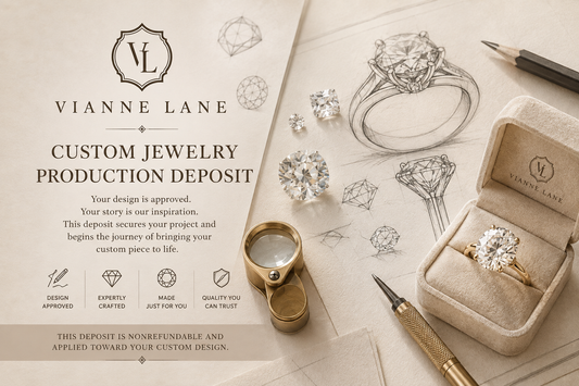 Custom Jewelry Production Deposit