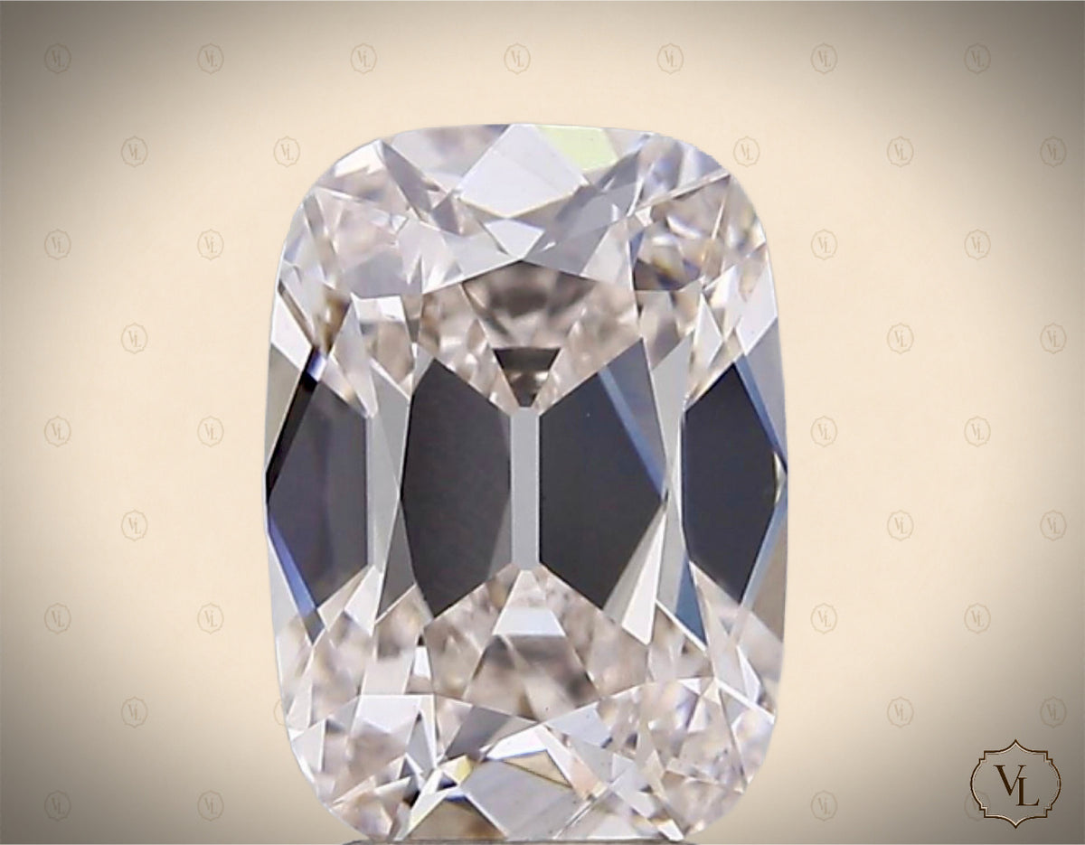 3.07 Carat Old Mine Cushion Lab-Grown Diamond