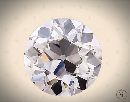 3.05 Carat Old European Lab-Grown Diamond
