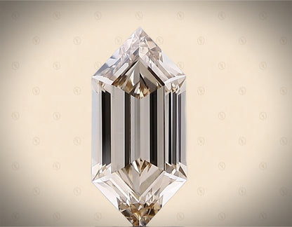 2.06 Step Cut Elongated Hexagon / Dutch Marquis  Lab-Grown Diamond