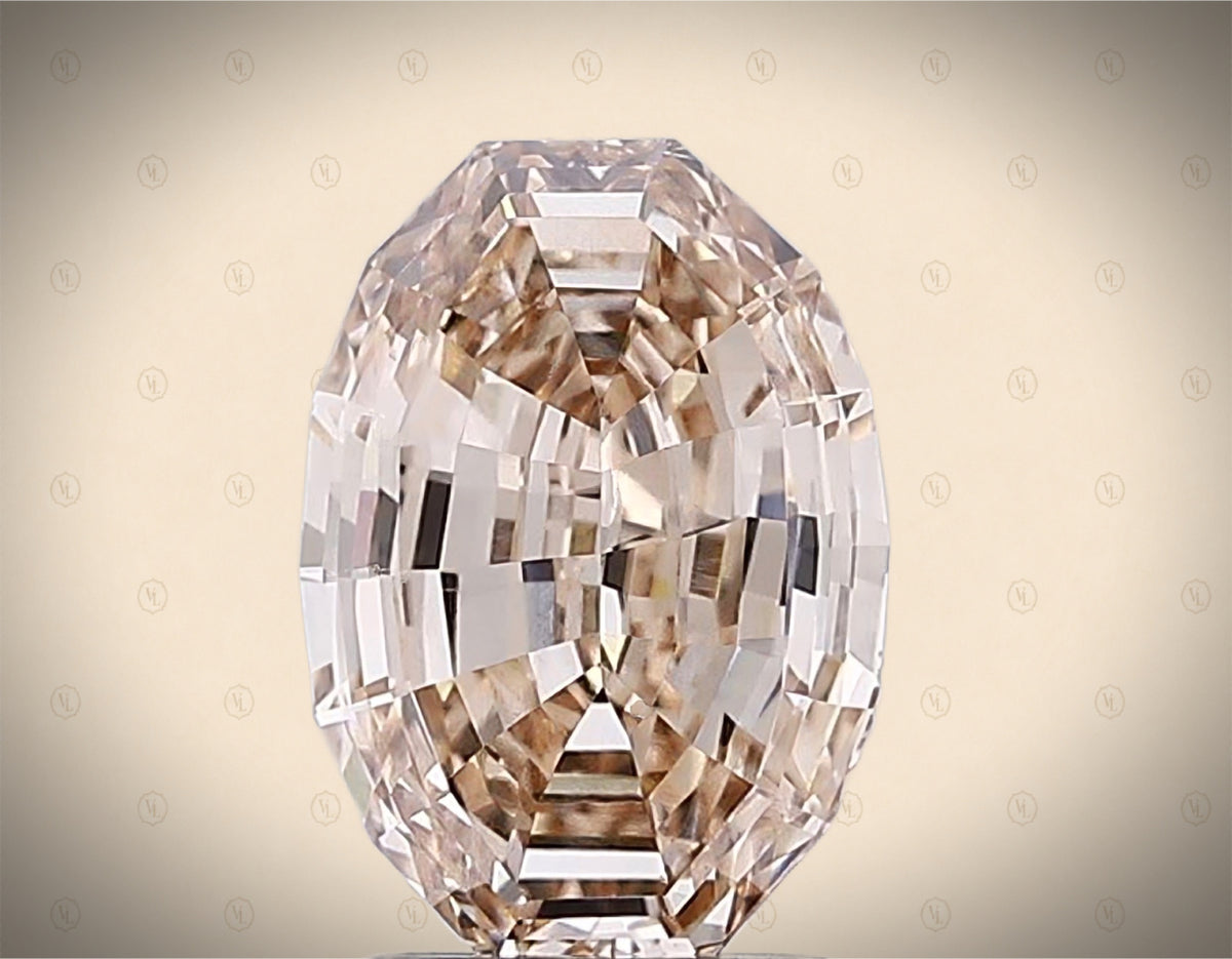 2.01 Carat Oval Step Cut Lab-Grown Diamond