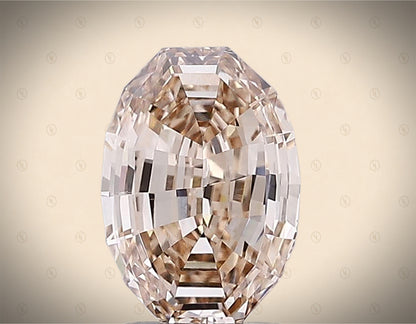 2.01 Carat Oval Step Cut Lab-Grown Diamond