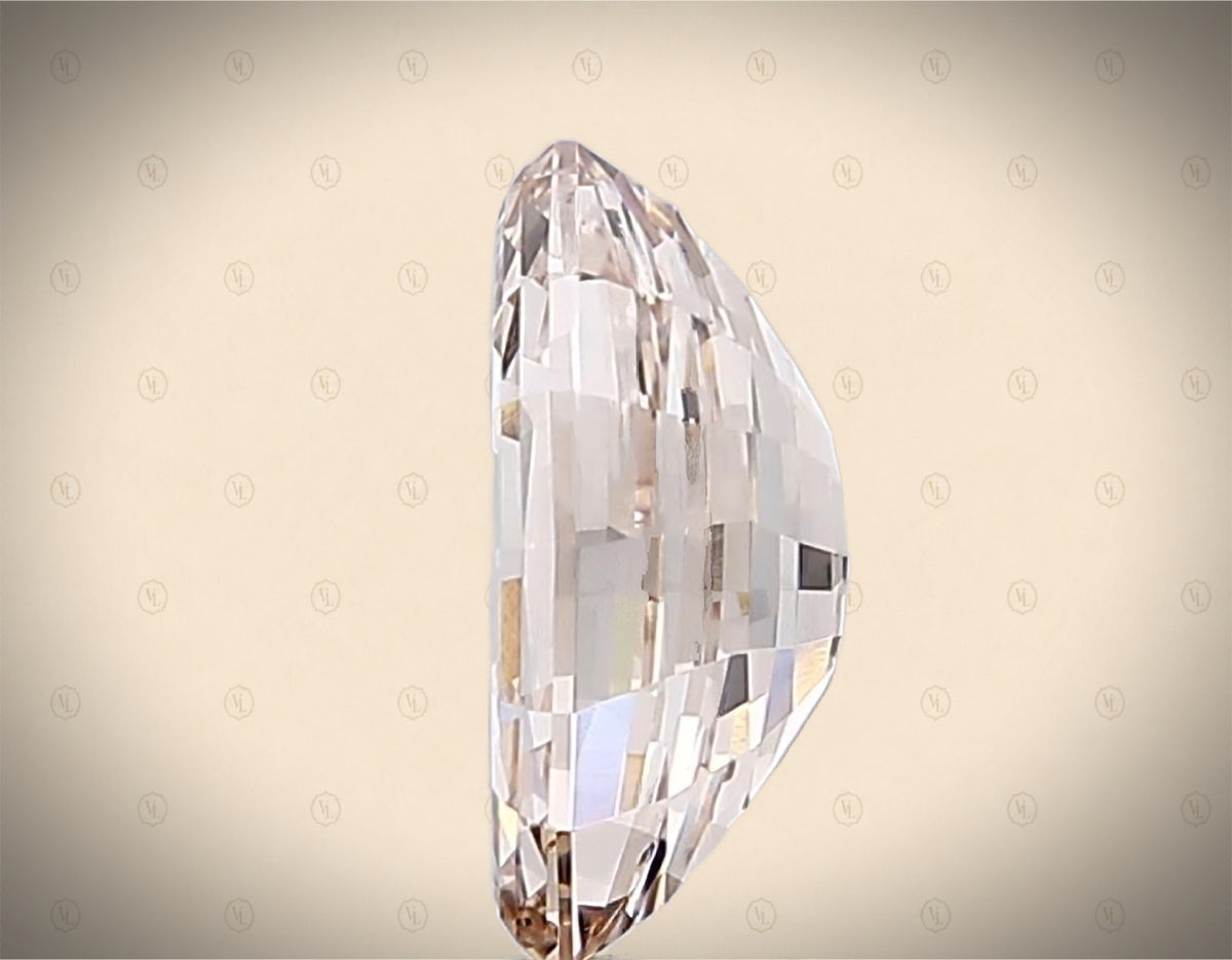 2.01 Carat Oval Step Cut Lab-Grown Diamond