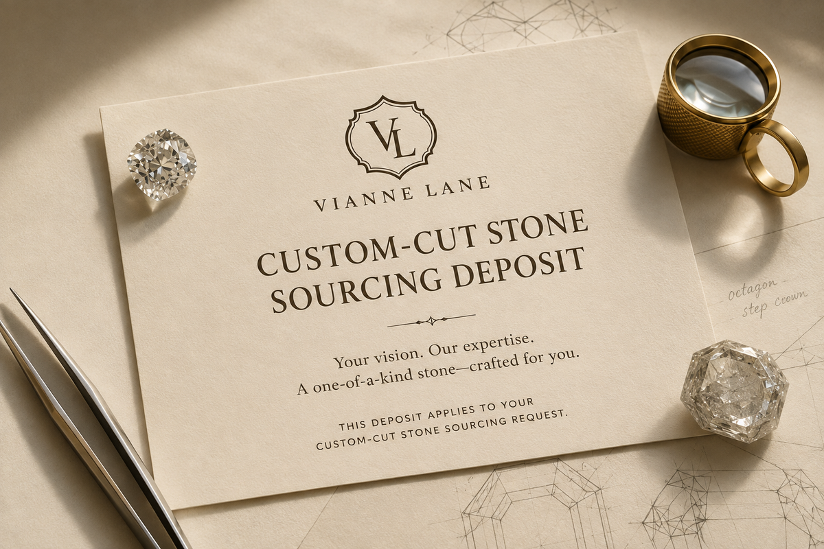 Custom-Cut Stone Sourcing Deposit