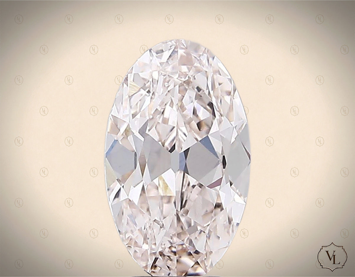 4.10 Carat Oval Lab-Grown Diamond