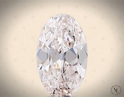 4.10 Carat Oval Lab-Grown Diamond