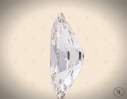 4.10 Carat Oval Lab-Grown Diamond