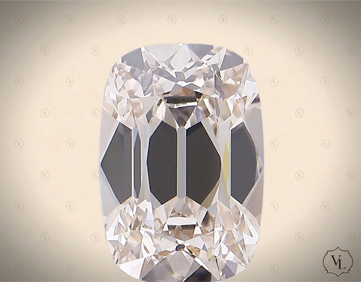 4.14 Carat Old Mine Cushion Lab-Grown Diamond
