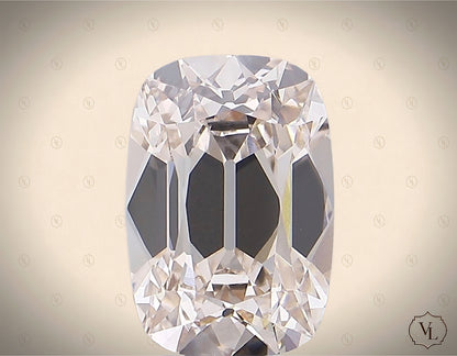 4.14 Carat Old Mine Cushion Lab-Grown Diamond