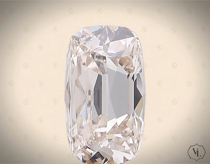4.14 Carat Old Mine Cushion Lab-Grown Diamond